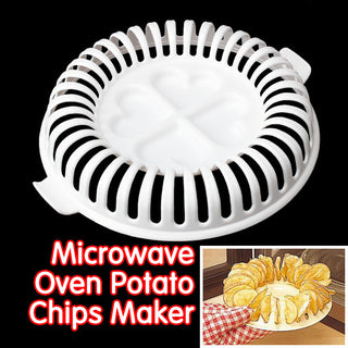 Microwave Oven Fat Free Potato Chips Maker